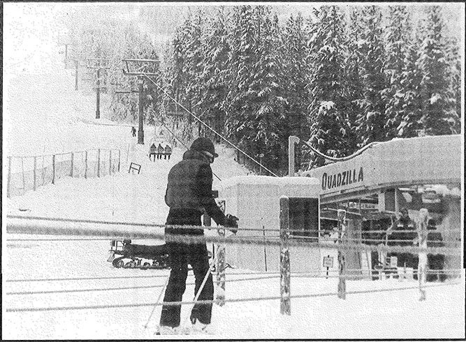 December 1988 — Panorama's Quadzilla chair (now the Mile One quad) started running 25 years ago