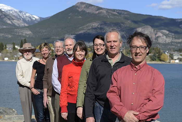 The Columbia Cultural Tourism Association directors: (front to back)Tony Berryman