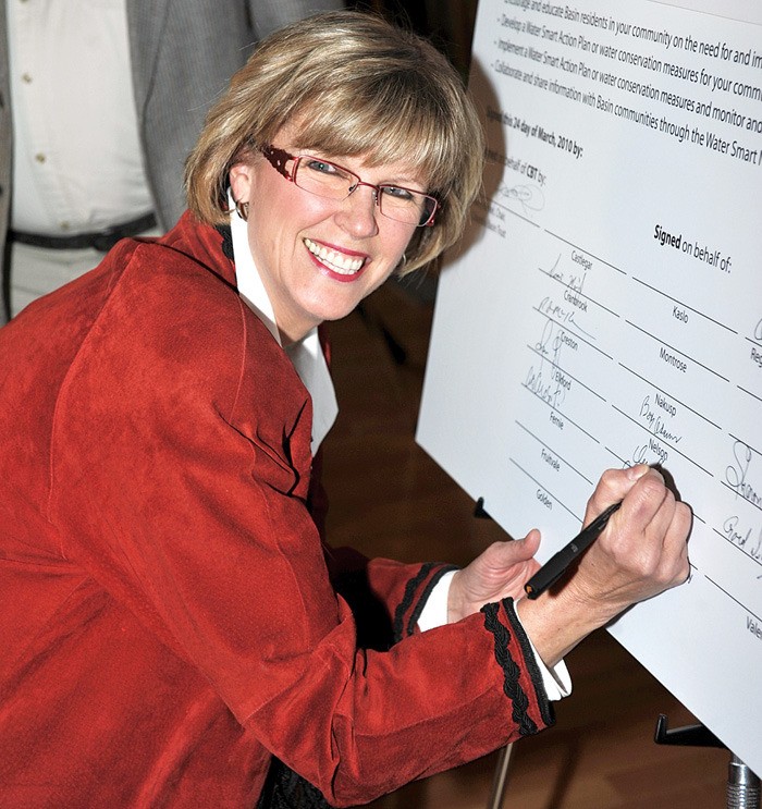 Village of Radium Hot Springs mayor Dee Conklin says she plans to run for a second term.