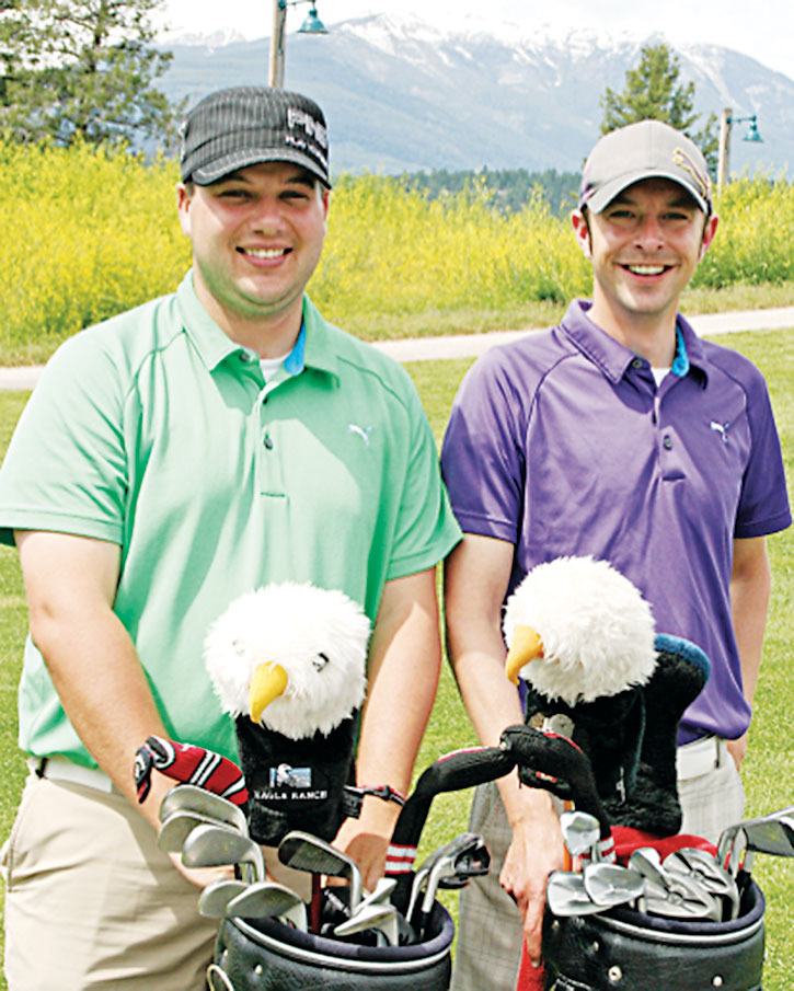 2011 — Eagle Ranch head pro Steve Haggard and assistant pro Ryan Wells hit the course to play as many rounds as possible for the ALS Society of B.C. The pair played  late into the night .