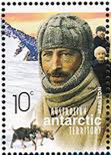 Stamp commemorates Douglas Mawson's 1913 Antarctic expedition