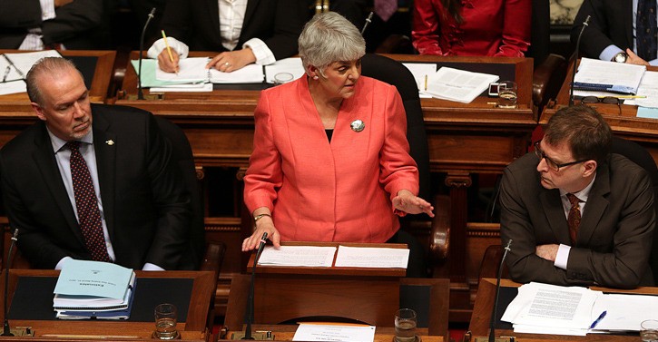 NDP finance critic Carole James responds to the 2016 provincial budget. As NDP leader in 2013