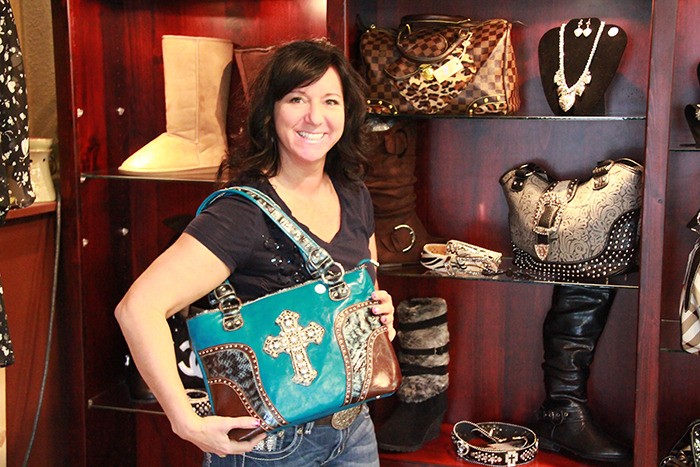 Cutloose owner Brenda Valer brings the fashion from California and Texas to the Columbia Valley.