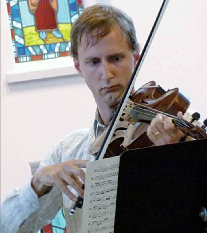 2011 — Michael Bursey took to the stage during the Columbia Valley Chamber Music Festival  with several other talented valley musicians for a day full of classical tunes.