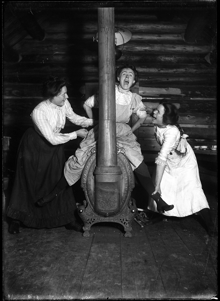 Mattie Guntermanm (centre) is one of the subjects of Amy Bohigian's film project Dreamers & Dissidents. Gunterman