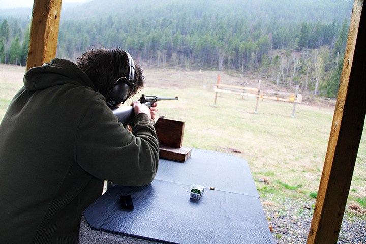 Shooters are excited to discover the new shooting range in Canal Flats