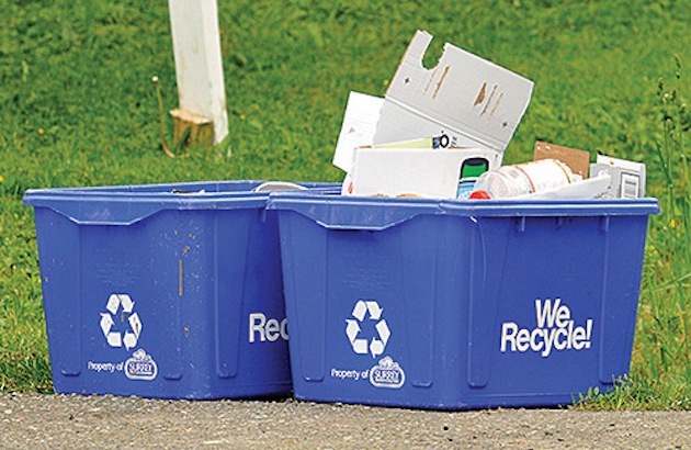 Blue bins in B.C. Critics say the new impending recycling system changes won't just cost new business