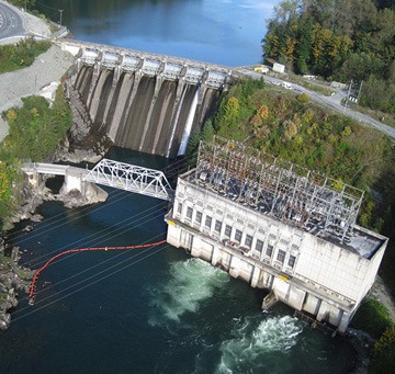 Reconstruction of Ruskin Dam is underway