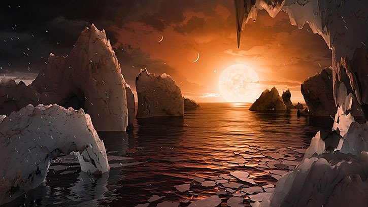 Nasa announced it found 7 Earth-sized planets around a single star outside our solar system; 3 in habitable zone Thursday.