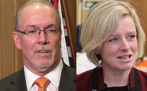 B.C. NDP leader John Horgan's senior political staffer is staying on with Alberta Premier Rachel Notley