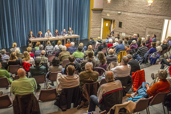 The District of Invermere All-Candidates Forum took place at the DTSS theatre on Monday