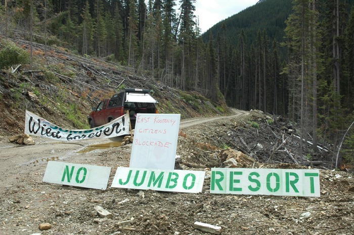 The RCMP are hoping to avoid a similar situation to 2008's blockade of Farnham Creek road.