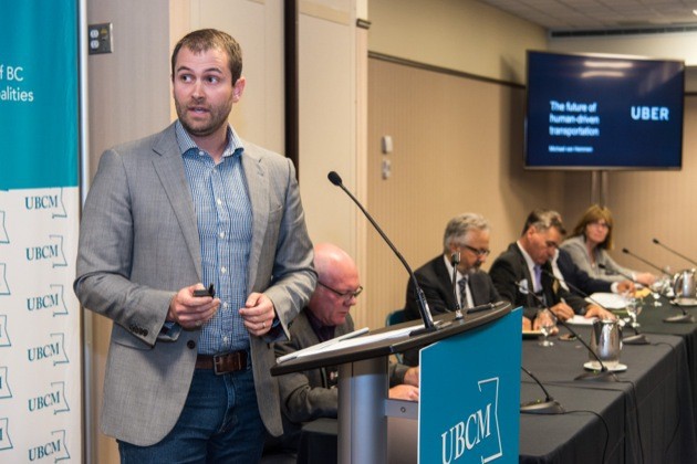 Uber Canada public policy manager Michael van Hemmen