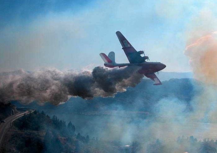 Martin Mars water bombers have been phased out of B.C. forest fire fighting operations in favour of much smaller aircraft.