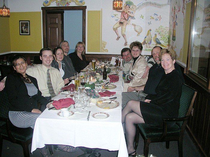 December 2003 — The office staff at the Valley Echo has seen at least one full turnover