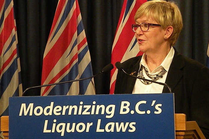 Attorney General Suzanne Anton says private stores have been calling for equal treatment from the province's wholesale liquor monopoly.