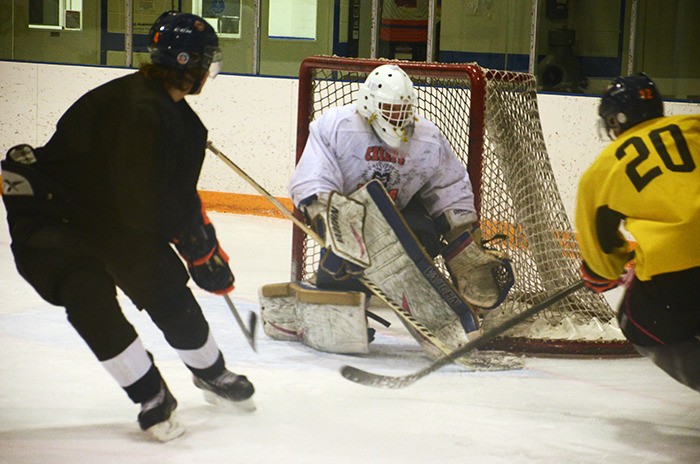 Rockies stay sharp with regular practices at the Eddie Mountain Memorial Arena