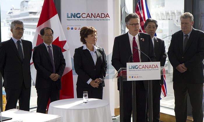 LNG Canada CEO Andy Calitz announces project proceeding to engineering and environmental assessment