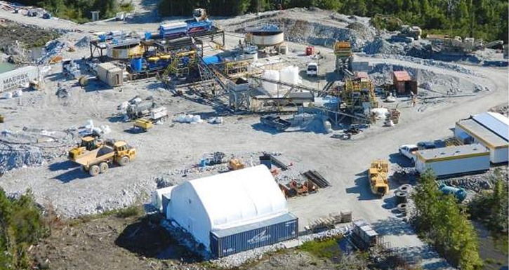 Yellow Giant mine on Banks Island