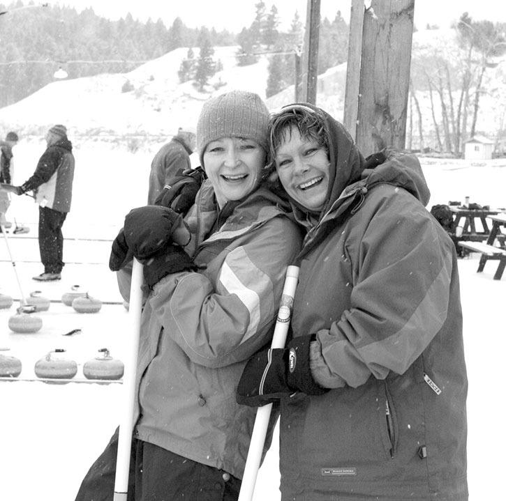 January 2007 — The 24th annual Bonspiel on the Lake was a grand success — with just enough winter to make for decent curling and to necessitate winter woollies. The event once attracted 64 rinks vying for the glory of being the best curlers in Canada's longest running outdoor bonspiel.