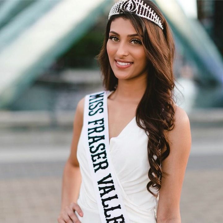 Miss Fraser Valley 2015/16. Kirti Singh. 2016/17 winners will be announced in July 2016.