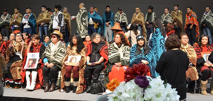Relatives of missing and murdered aboriginal women and girls gather in Prince George to share their experience with B.C. government officials.