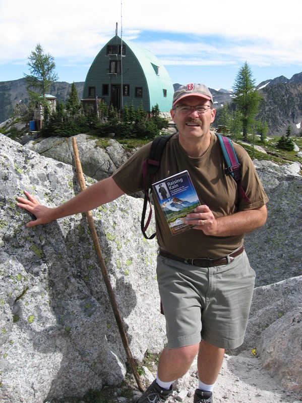 Author Keith Powell with his new book