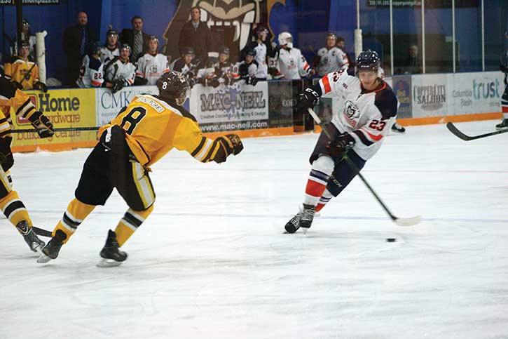 The Columbia Valley Rockies recovered from their 5-1 loss to Kimberley the night before to beat Grand Forks on home ice