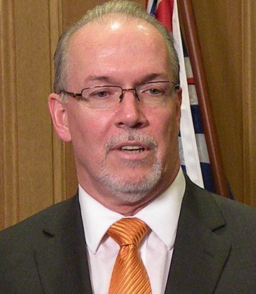 NDP leader John Horgan