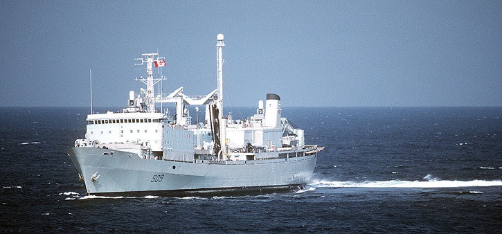 HMCS Protecteur takes part in Operation Friction