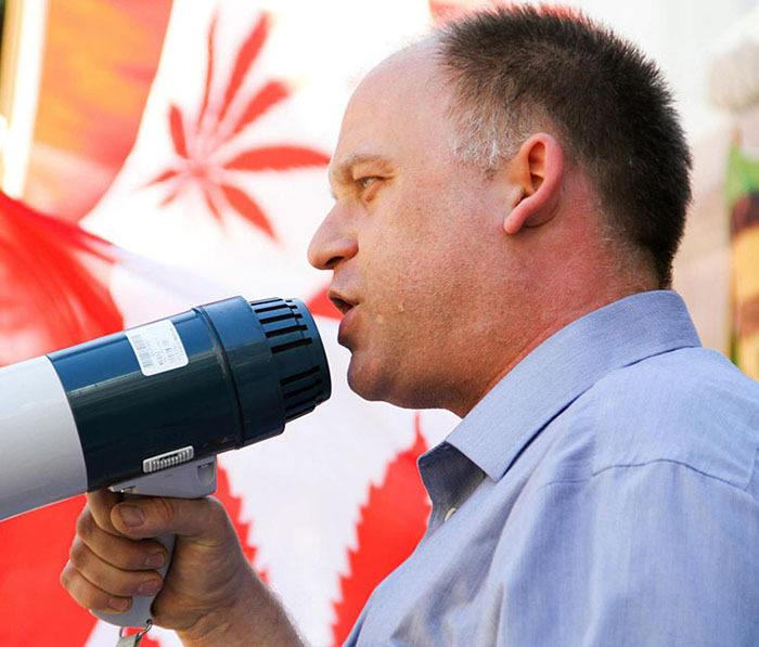 Sensible BC's Dana Larsen says the group's marijuana reform petition has failed to force a referendum