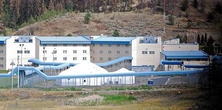 Temporary building in foreground at Kamloops Regional Correctional Centre was put in place to add living space. Two similar structures are in use at Fraser Regional Correctional Centre in Maple Ridge.