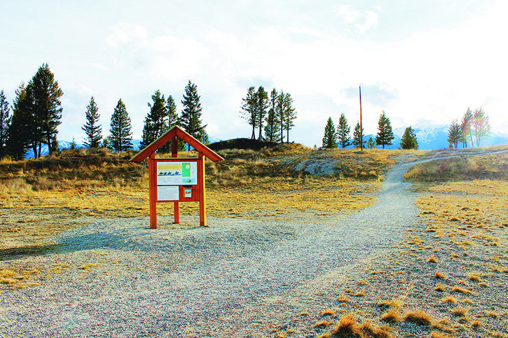 Old Coach Trail sign