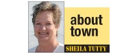About Town by Sheila Tutty
