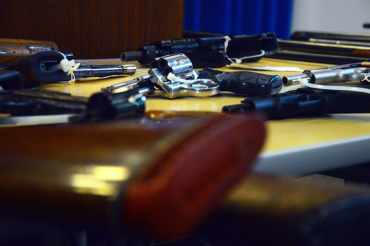 A wide variety of guns were seized by the B.C. RCMP during October’s gun amnesty