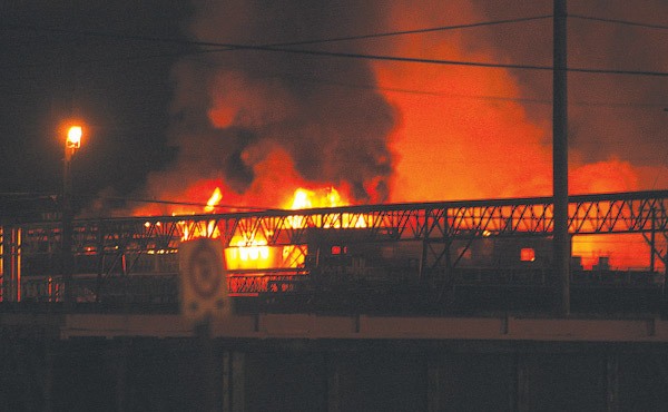 Fire destroys Lakeland Mills sawmill in Prince George