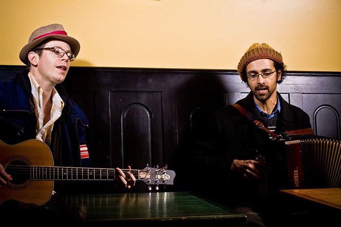 Songwriters Corwin Fox and Raghu Lokanathan play Invermere's Station Neighbourhood Pub on Wednesday