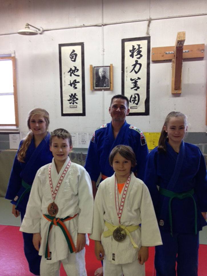 Five Invermere Judo Club members competed at the West Edmonton Mall Judo Competition in March and all had amazing performances.