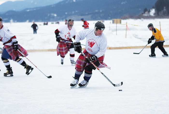 The much-anticipated 2nd annual BC Pond Hockey Tournament returns to Lake Windermere starting Friday