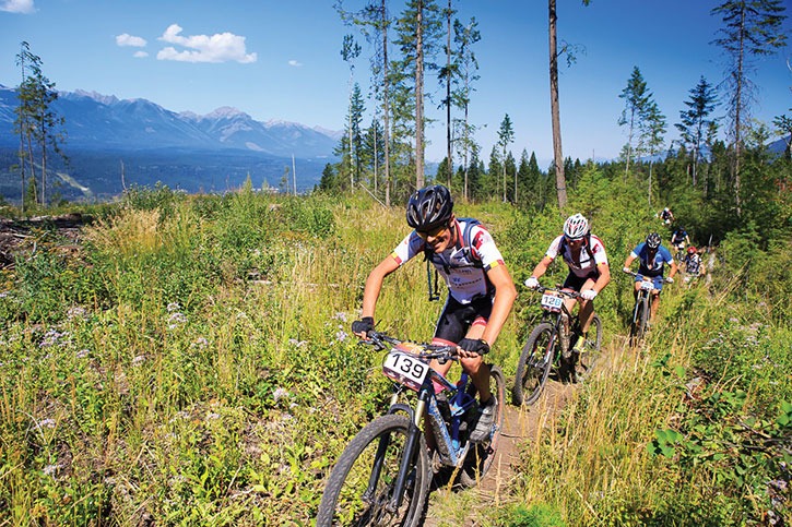 2014 TransRockies Singletrack 6 athletes on Golden’s Mountain Shadows Trails.