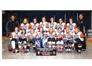 Bantam Female Rockies Back Row Brent Raven