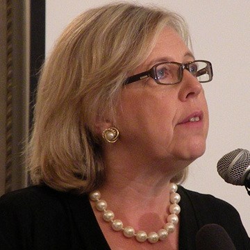 Federal Green Party leader Elizabeth May