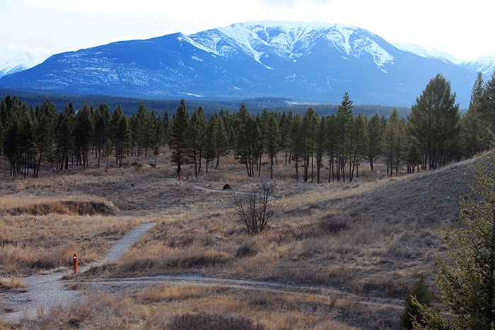 The Old Coach Trail sits between Radium Hot Springs and Invermere