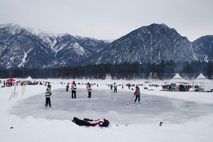 The Horseshoe Lake Recreation Site is located east of the community of Cranbrook.