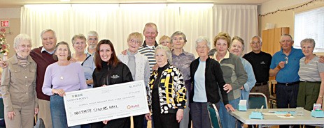 Just one of the many groups who have received funding from the Five Star Giveaway from the Copper Point Resort and its parent company Rohit Communities.