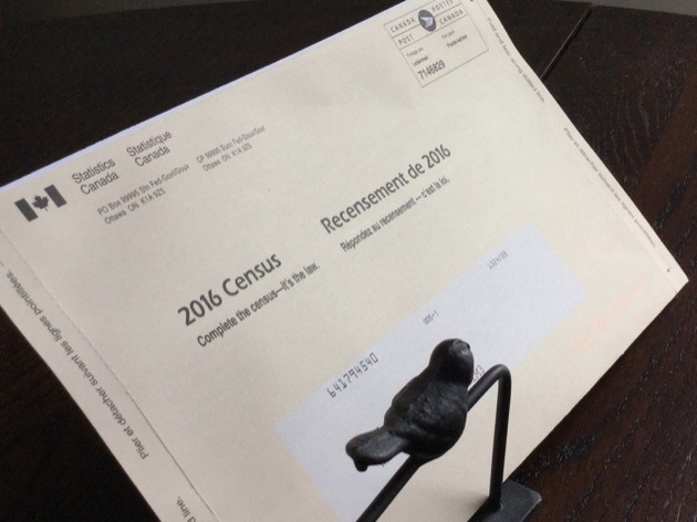 Census envelopes began arriving in the mail this week.