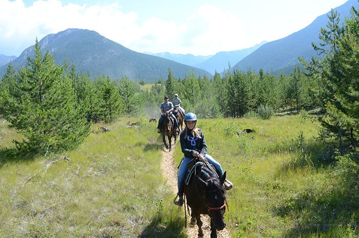 A trail ride with Luxor Corrals in Spur Valley is the perfect way to explore the valley without having to set foot on the ground.