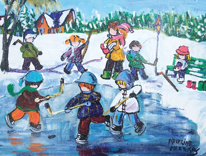 Ottawa artist Katerina Mertika will display winter-themed pieces at Artym Gallery this February