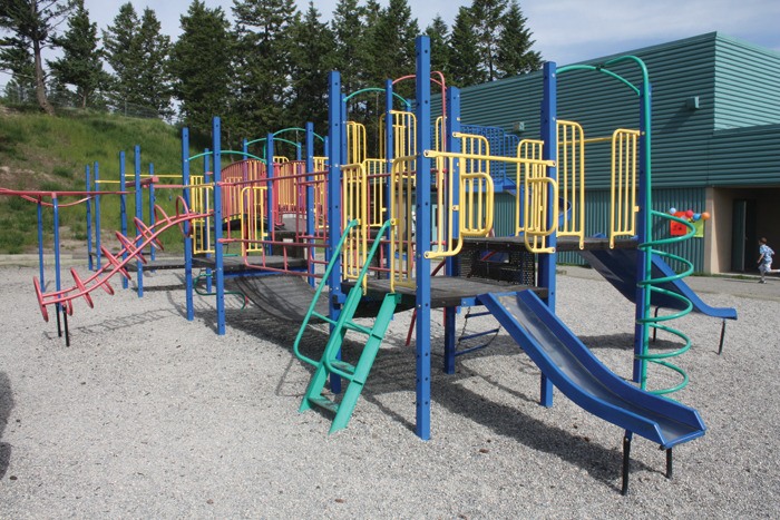 The playground at Eileen Madison Primary School (EMP) is benefiting from the most recent round of provincial funding for the repair