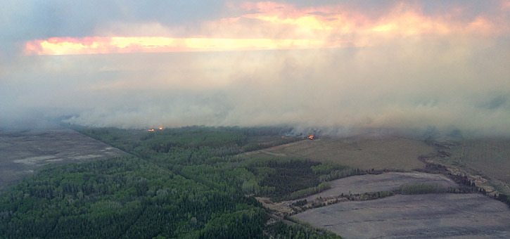 The Beatton Airport Road fire north of Fort St. John caused brief evacuations and has been battled by 130 firefighters